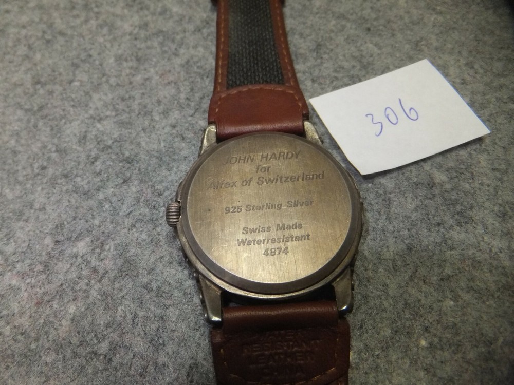 " JOHN HARDY" # 4874 925 Sterling Silver case.