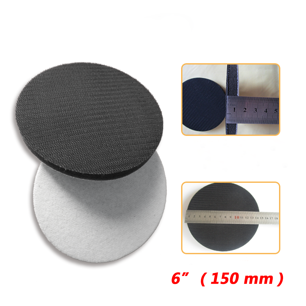 Hook & Loop Sponge Interface Pad Ø 2/3/4/5/6 inch for Sanding Disc Backing Pads
