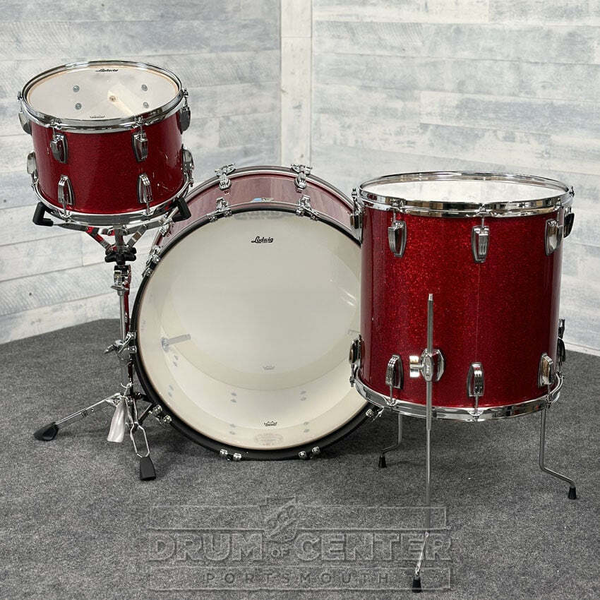 Ludwig Classic Maple Super 70s 3pc Drum Set "Big Red Machine"