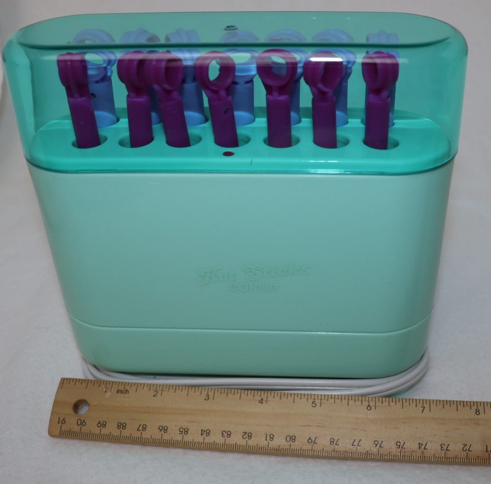 Conair Hot Sticks 14 Flexible Curlers Rollers (2 Size Rollers)