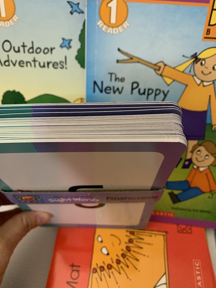 Bob Books Scholastic Reading Kit Beginning Readers Sight Words Educational