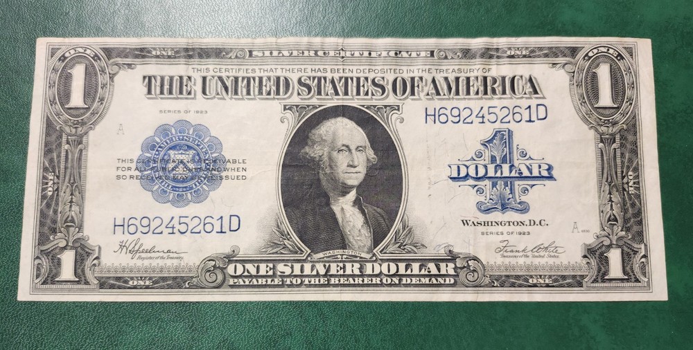 1923 $1 Silver Certificate Large Size