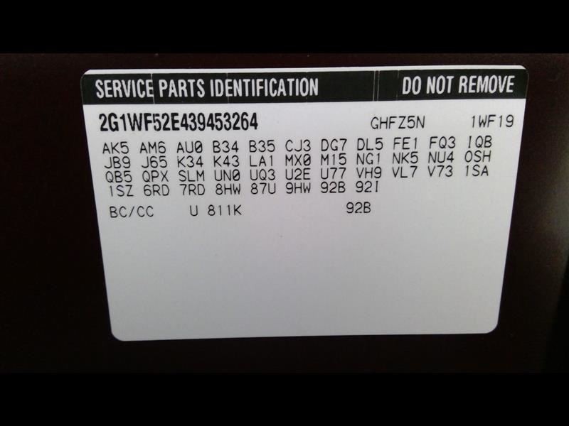 IMPALA 2003 Glove Box 367460