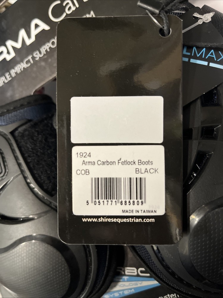 Shires ARMA Carbon Fetlock Boots
