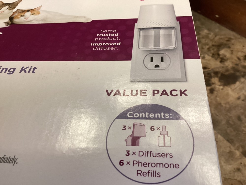 Deluxe Cat Calming kit ComfortZone ( 3 diffusers & 6refills)