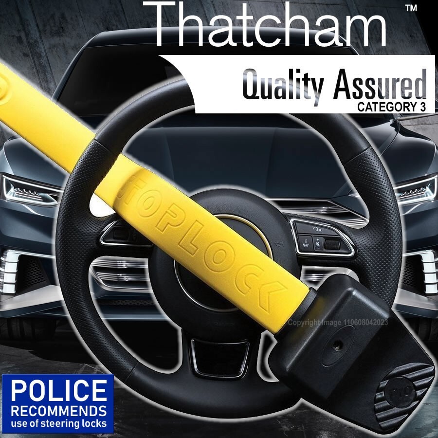 Stoplock Steering Wheel lock Pro Elite Car Van Security Premium Immobiliser.Mat✅