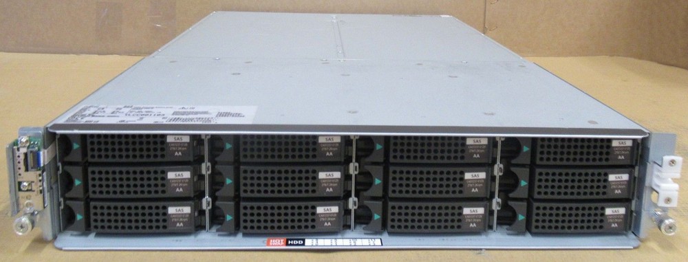 Fujitsu Eternus CS800 S2 DX80 Array 24TB HDD CA07237-E120 2x CA07145-C661 I/O