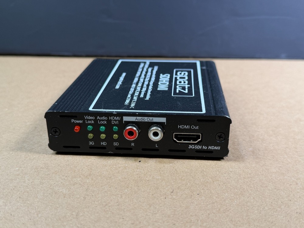 Spatz SDIHDMI 3G SDI Repaeter With HDMI Output Audio Deembedding