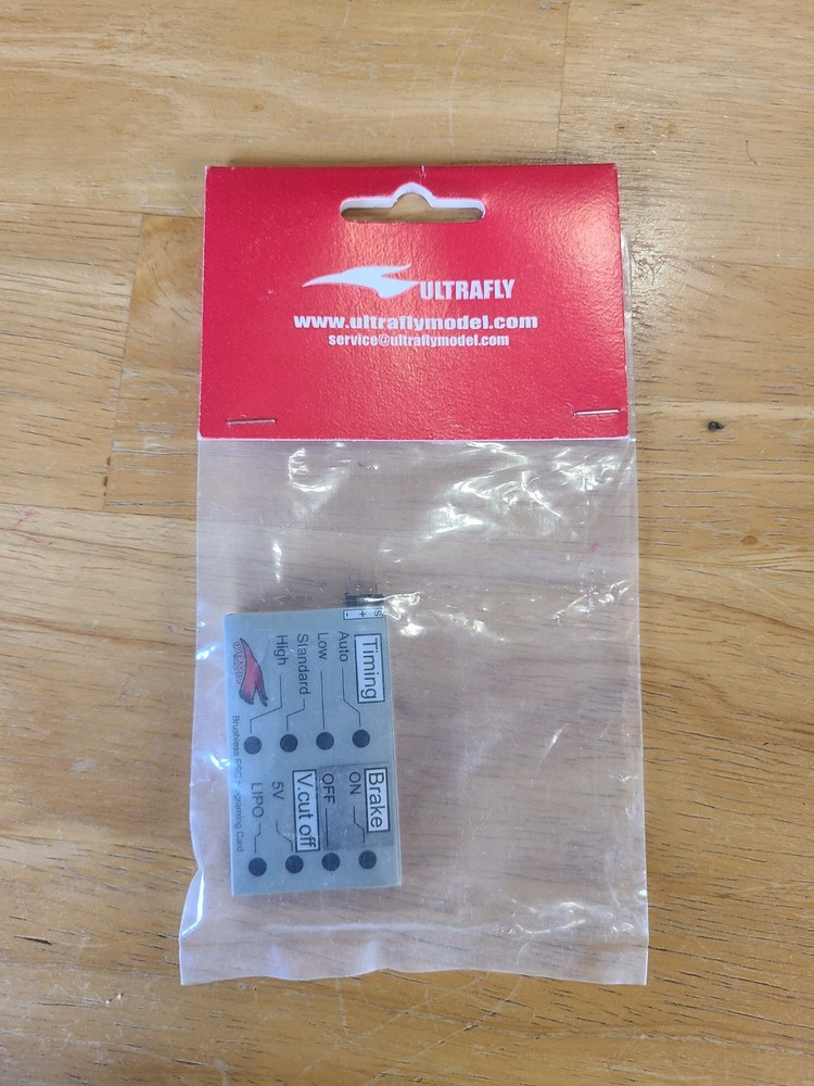 UltraFly UF-ESC-PRG (UFLM1299) Programming Card for Apollo ESC Speed Control