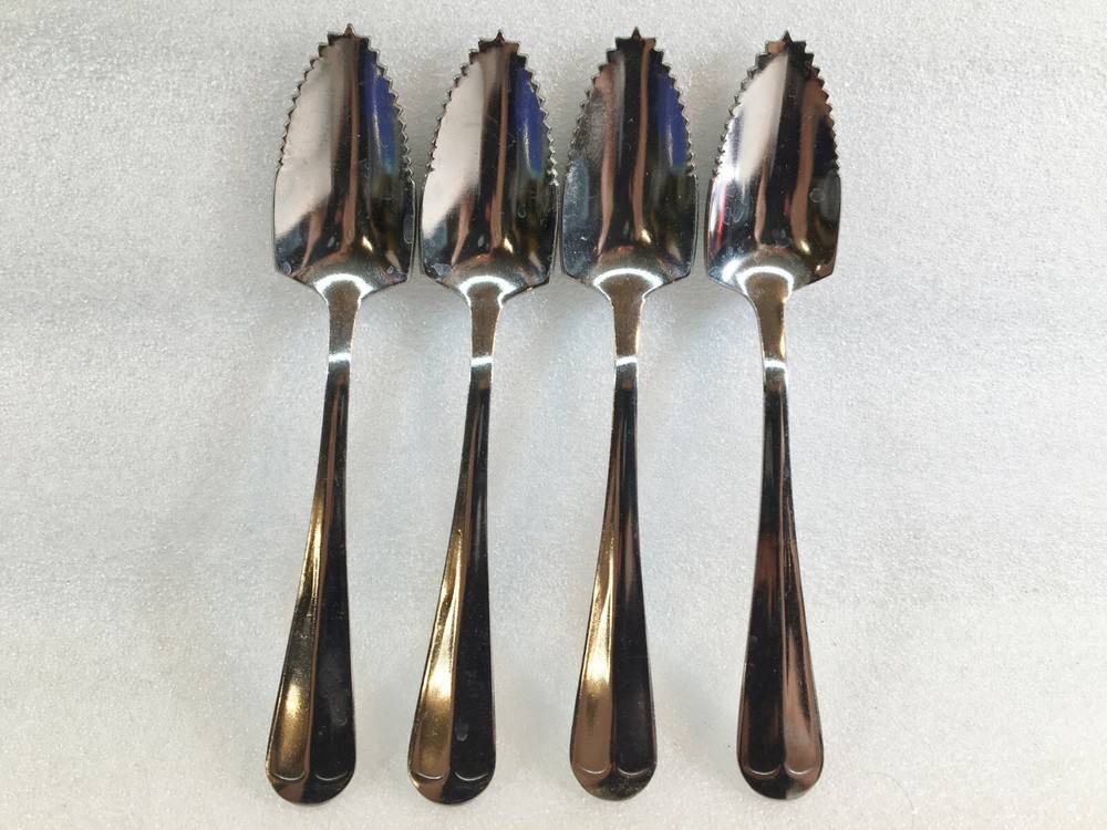 Enjoy Grapefruit 4 Serrated Edge Spoons