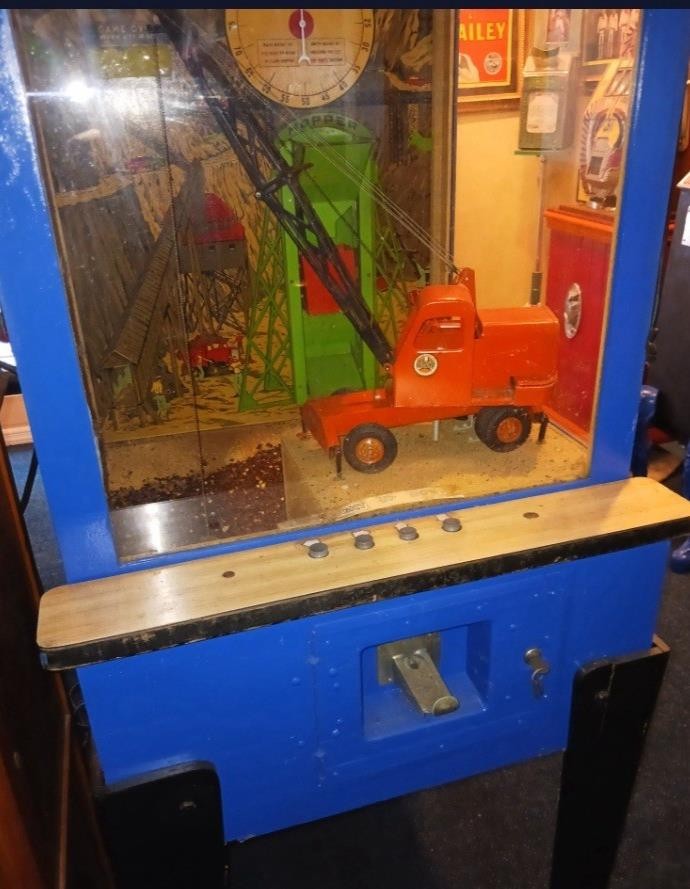 Vintage Williams Sidewalk Engineer Crane Digger Machine