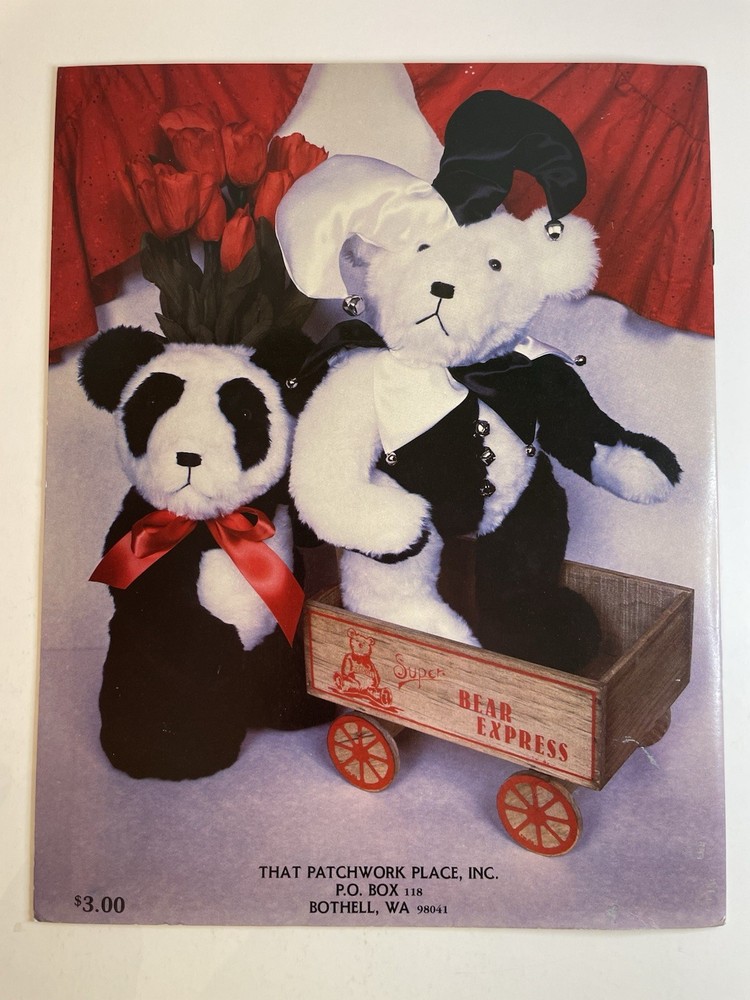 That Patchwork Place - Dan Gill - Vintage Teddy Bear Pattern Books