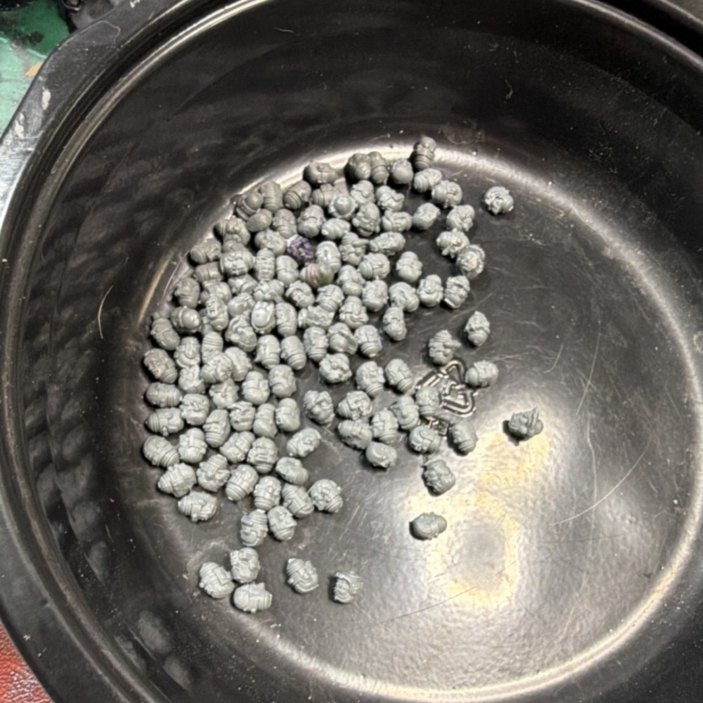 Space Marine head lot