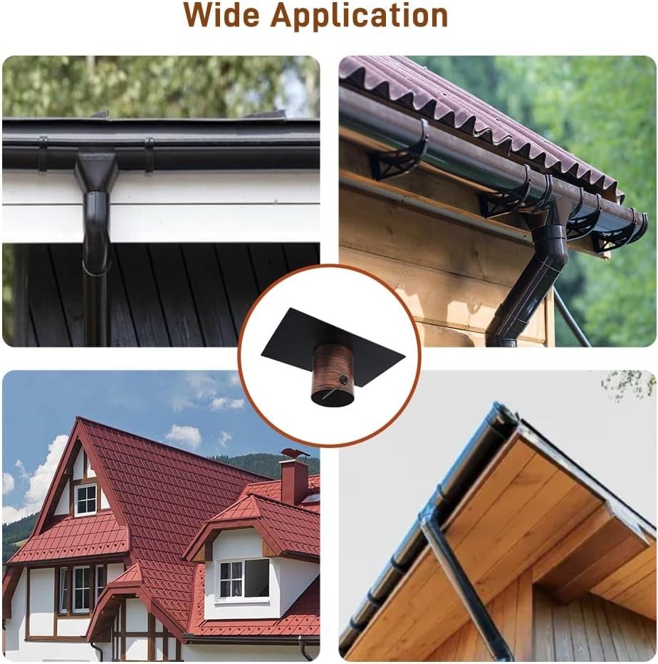 Rust-Resistant Rain Chain Gutter Adapter: Efficient and Chic Rainwater Solution