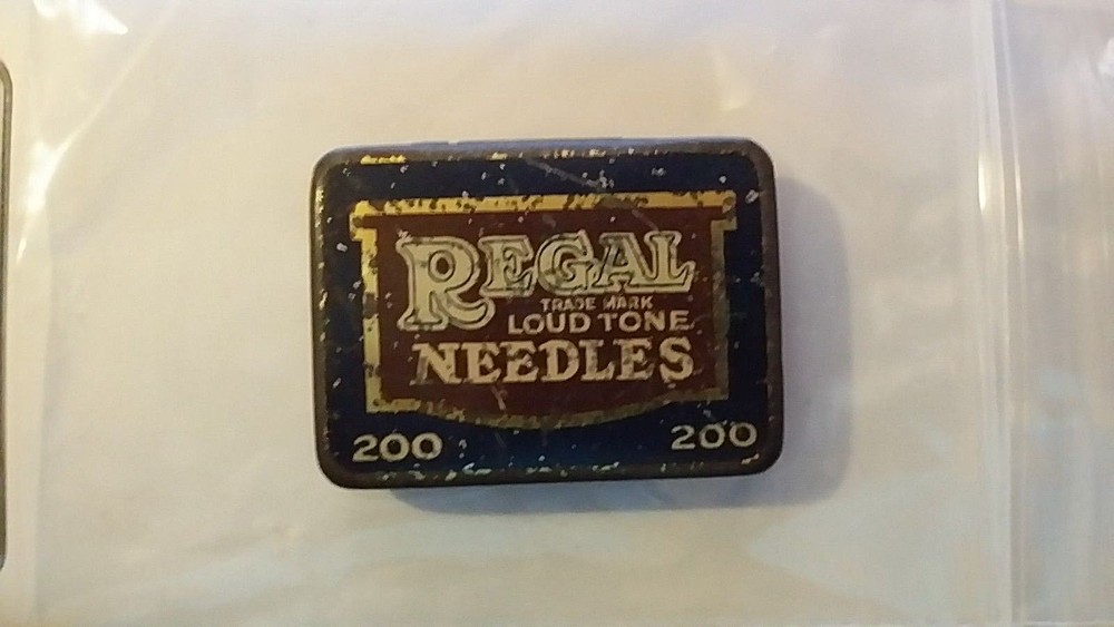 PG100 - Gramophone REGAL LOUD TONE Gramophone Tip Box EMPTY