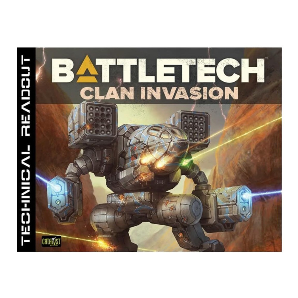 Catalyst Battletech Technical Readout Clan Invasion