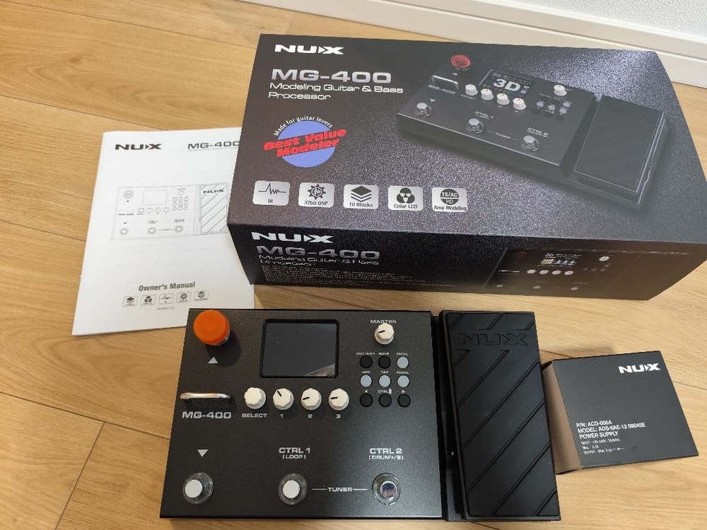 NUX MG-400 Modeling Guitar Effector