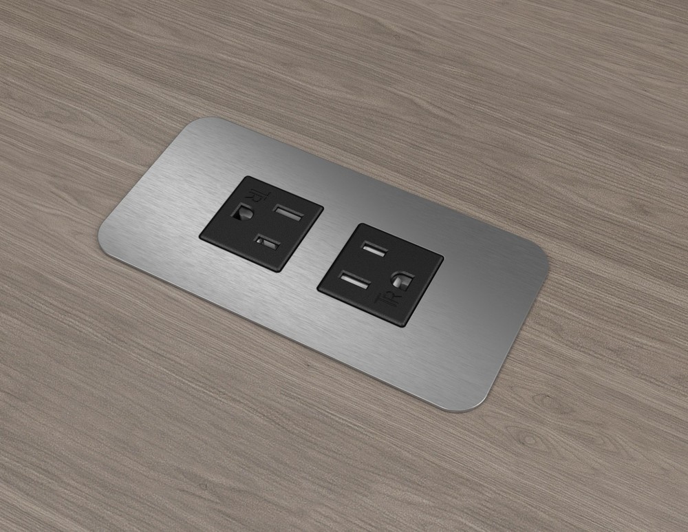 Dekko Cove silver 2 surface power + 1 under surface power module