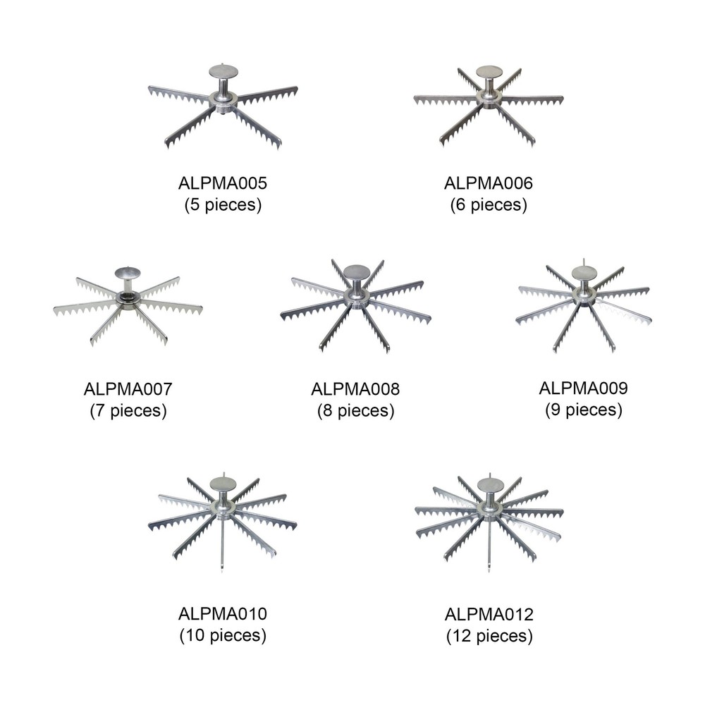 8 Cut 9-Inch Diameter Pie Marker