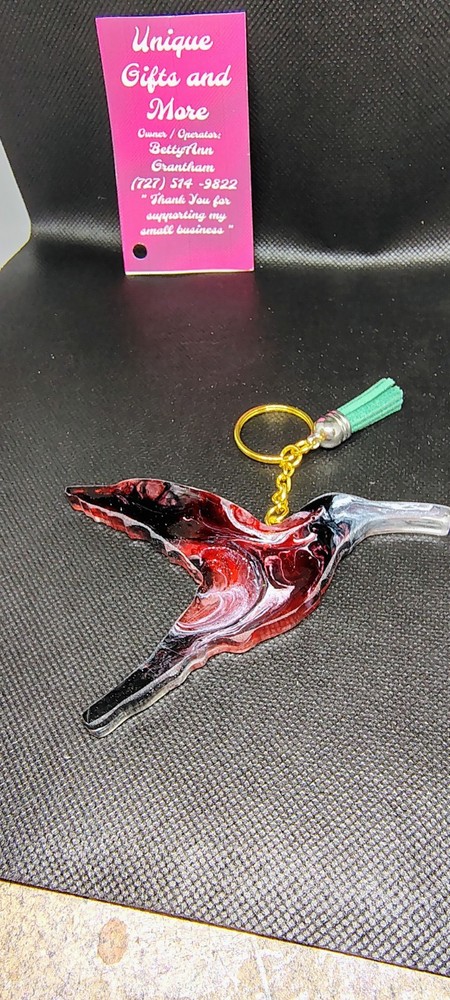 Unique Gift and More Epoxy Resin Keychains