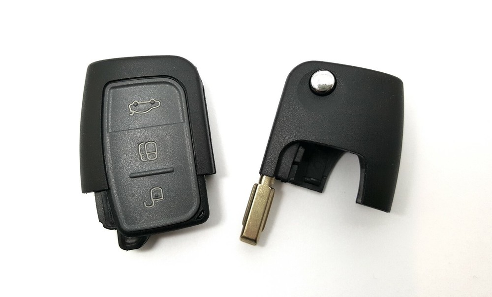 Replacement Flip Key + Remote Control Board + Transponder + Milling for Ford