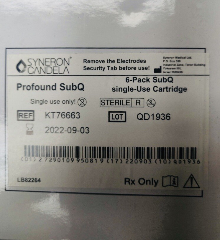 Syneron Candela Profound Tips