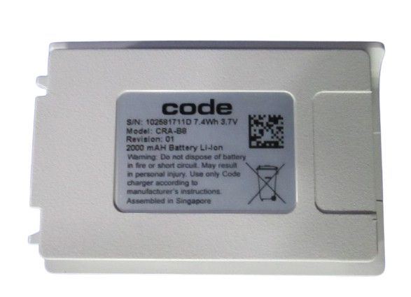 Code CR4400 Sled Bar Code Reader CRA-A149 Charging Station CRA-B8 Battery Power