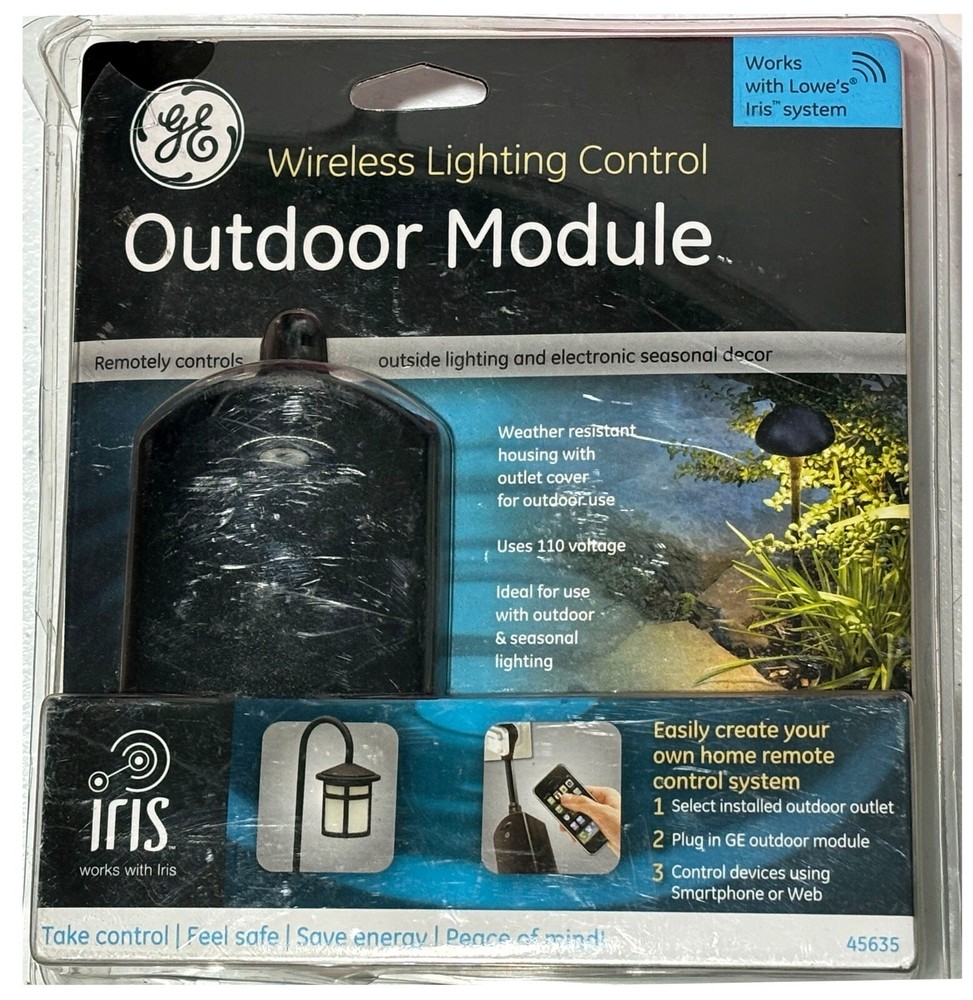 GE 45635 Outdoor Module Wireless Lighting Control Sealed OS