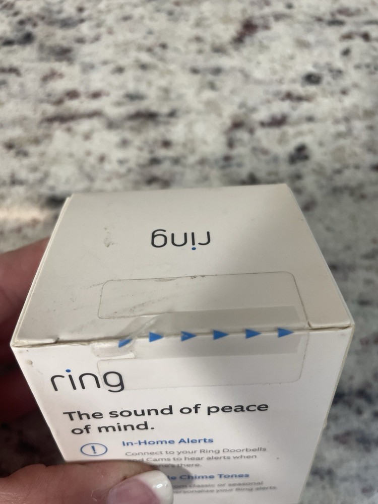 Ring Chime (2nd Gen.) Wireless Plug-In Intercom Multiple Chime Tones White