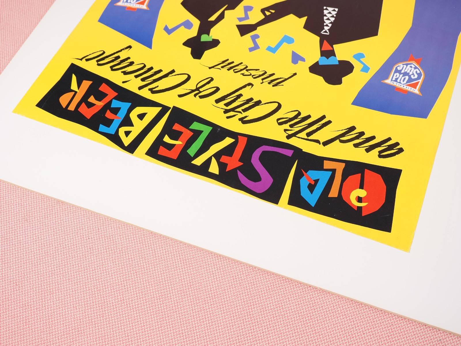 Chicago Blues Festival 1989 Original Poster Old Style Beer 24" x 18"