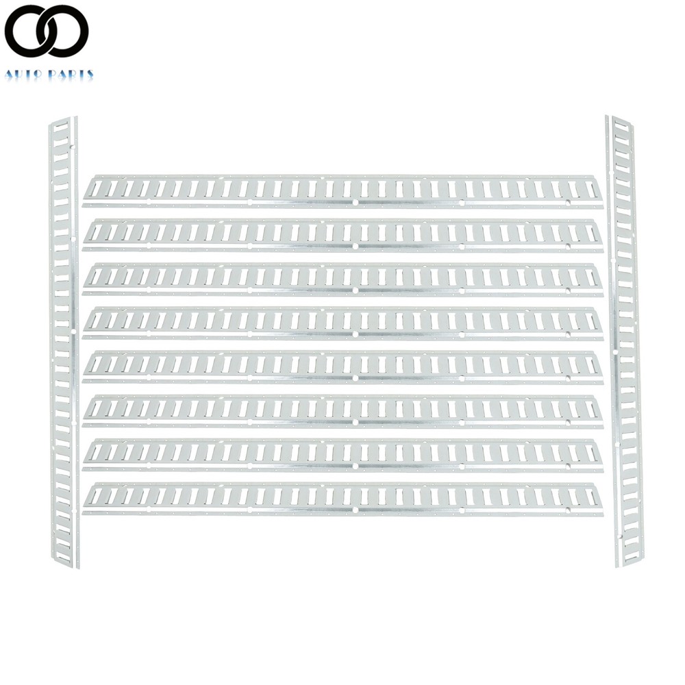 10 Pack 5' E Track Tie Down Rail Kit For Trucks Trailers Cargo Vans Labwork