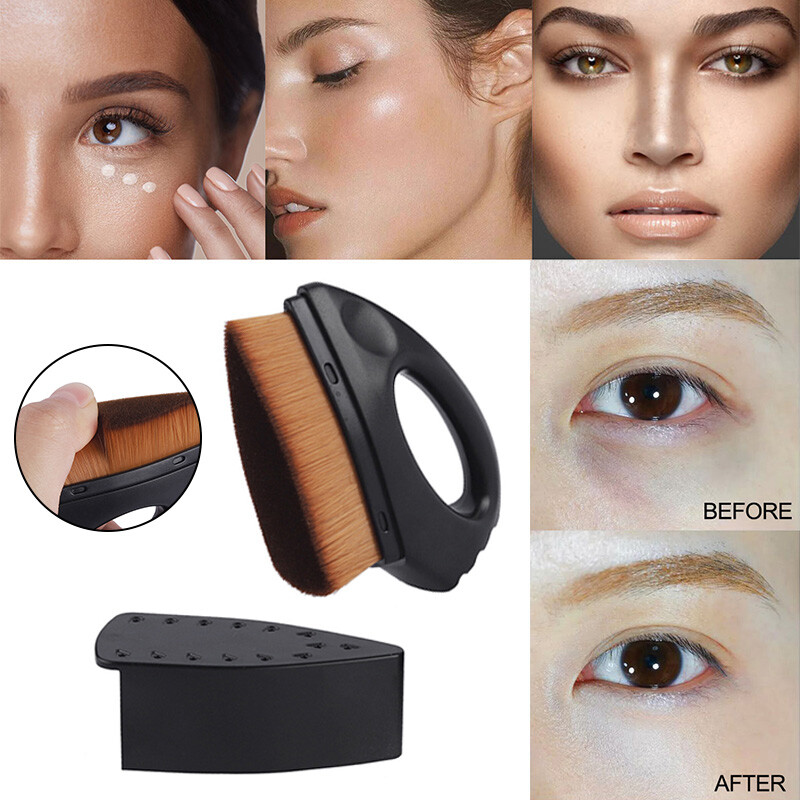 Soft Foundation Brush Makeup Brush Beauty Tools Iron Shape Foundation Brush .