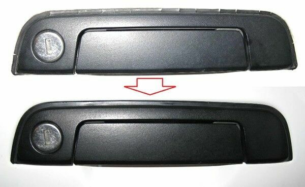 Front Door Handle Gaskets / Seals Replacement 2x for BMW 3 5 7 E32 E34 E36 Black