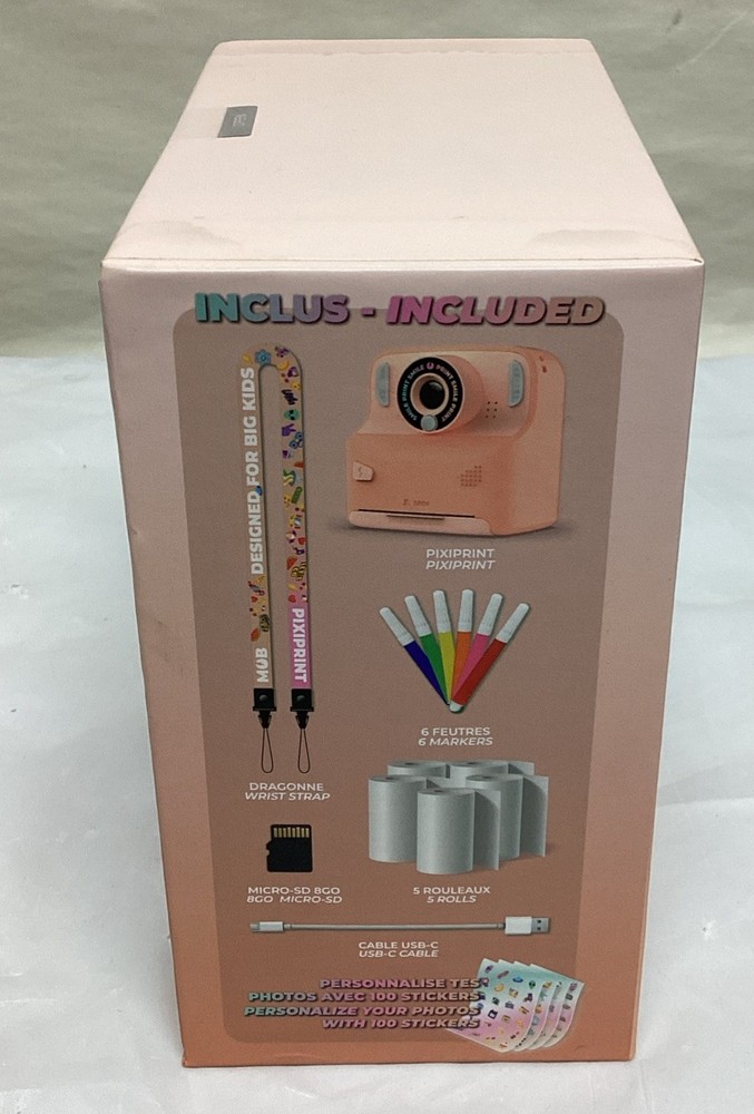MOB PIXIPRINT CAMERA / Smile & Print- Free S&H