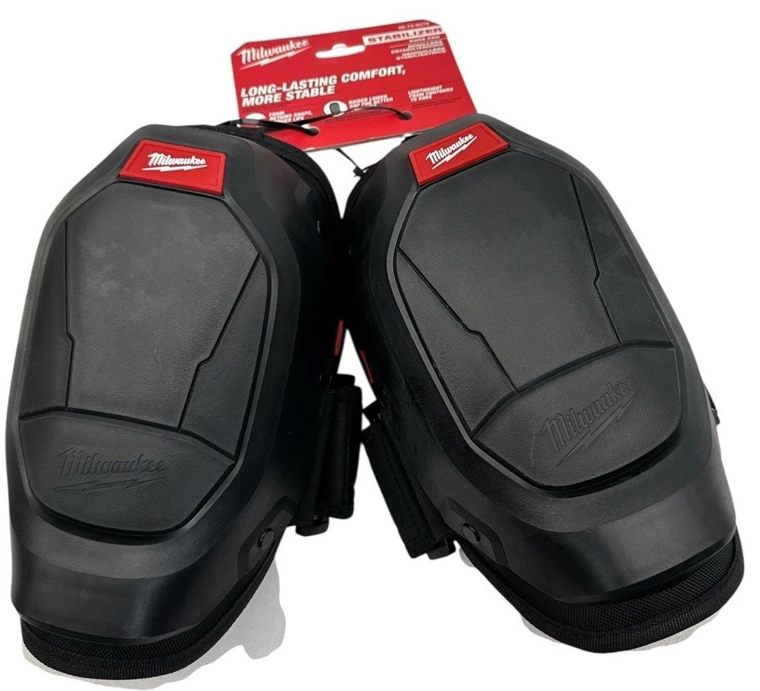 Milwaukee Stabilizer Knee Pad Memory Foam inside HDPE Cap 48-73-6075 New