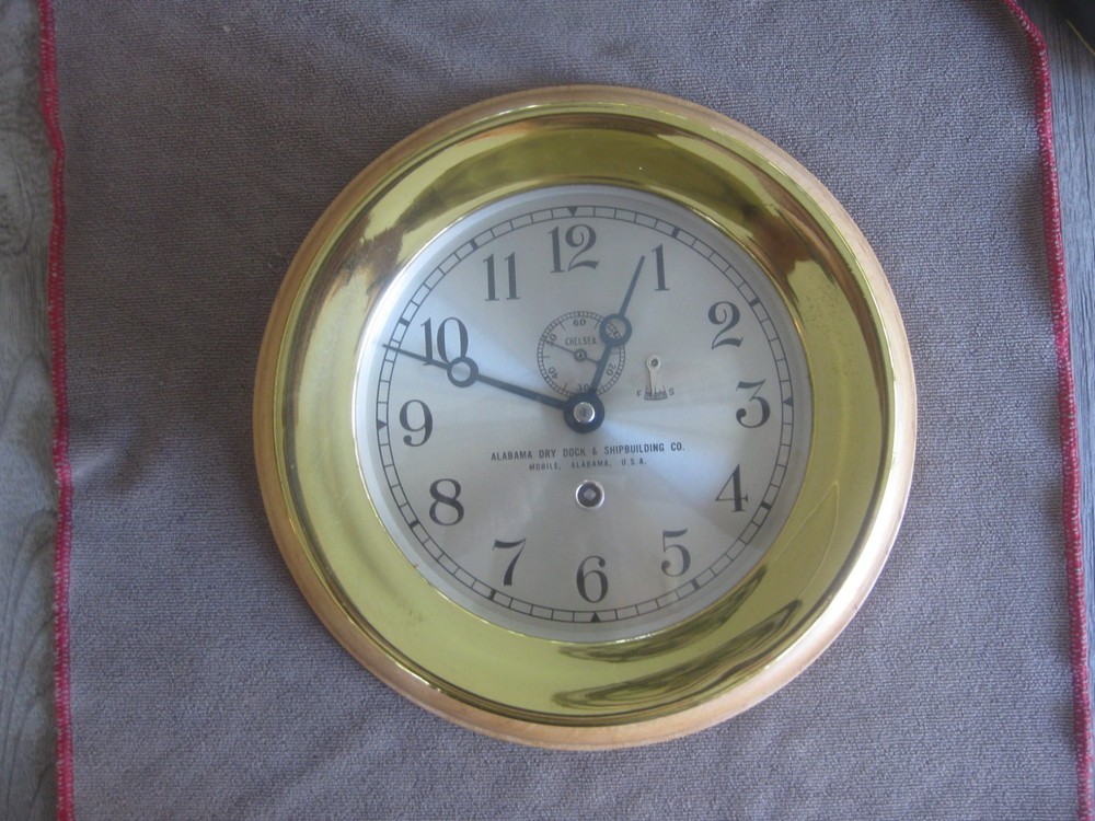 Chelsea Clock 6", Circa 1940- 45
