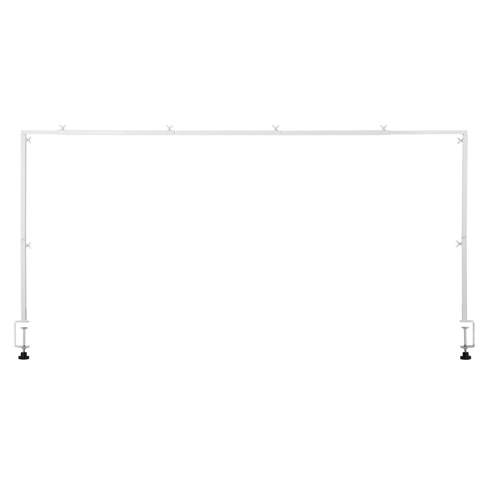 Over The Table Rod Stand with Clamps 28-98" Adjustable Metal Wedding Party Decor