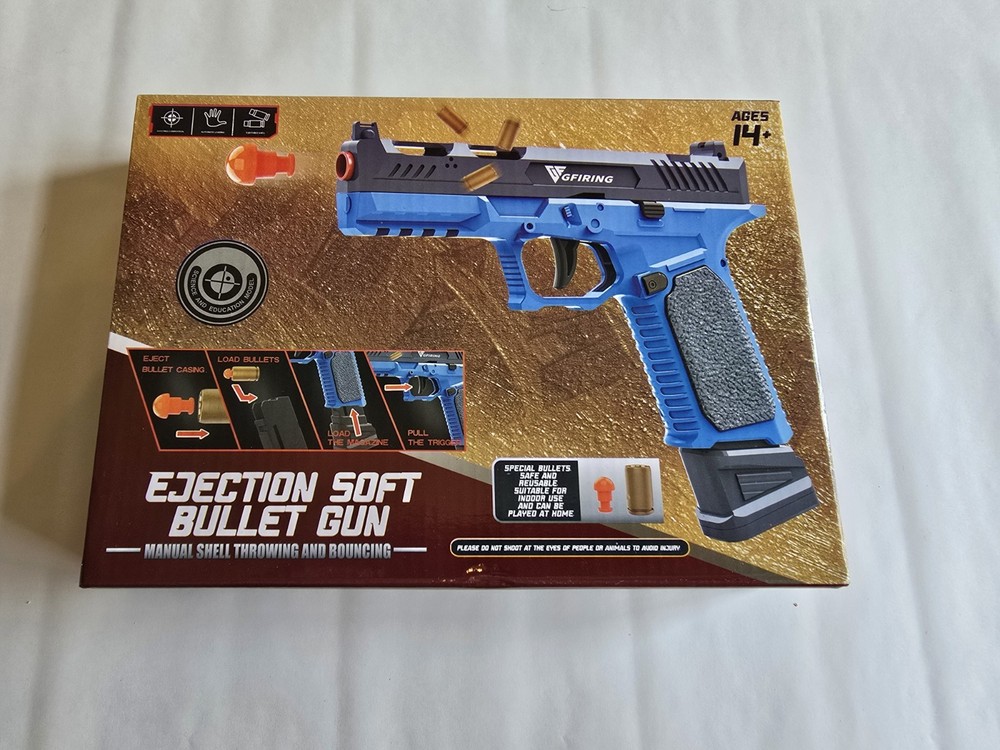 EJECTION SOFT BULLET GUN [BLUE]