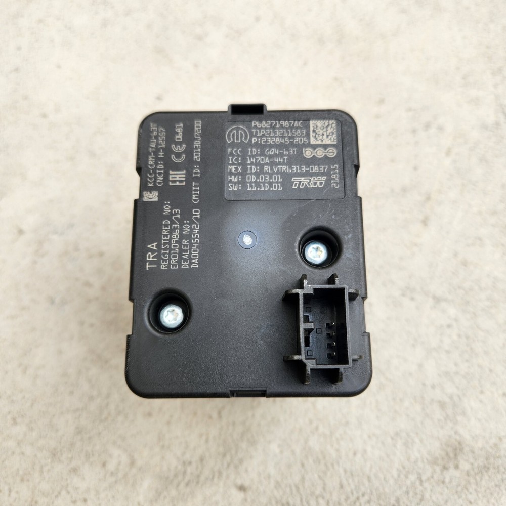 For MOPAR 16-2023 JEEP CHEROKEE Wireless Ignition Node Win Module 68271987AA*