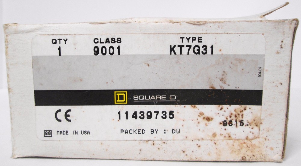 Square D 9001-KT7G31 Pilot Light Operator
