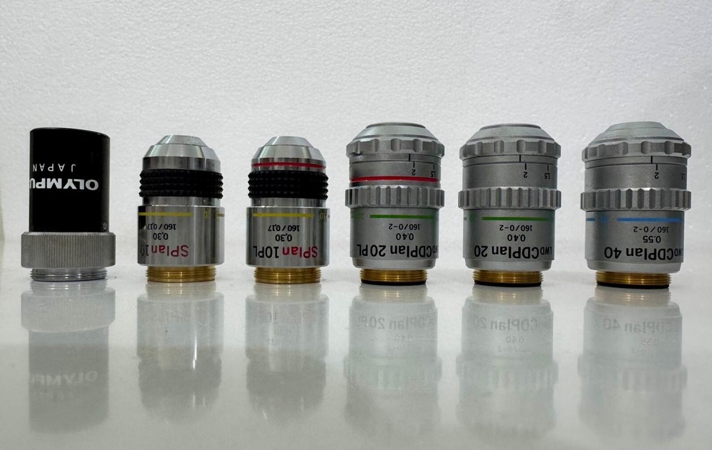 Olympus IMT-2 Inverted Fluorescence Microscope w/ LWD CDPlan & SPlan Objectives