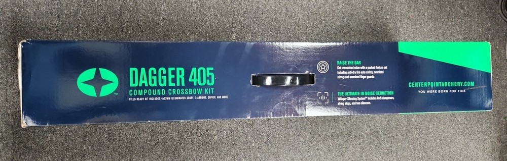 Sealed / NEW CenterPoint Dagger 405 Crossbow - Package C0001