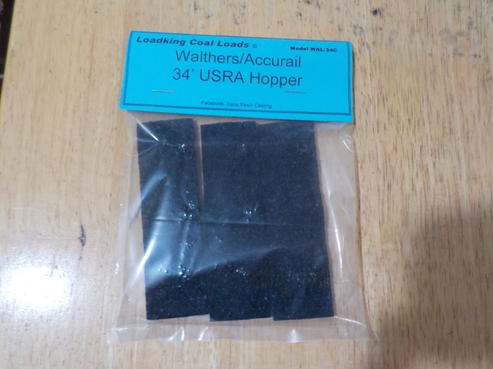 Walthers / Accurail USRA  hopper coal loads