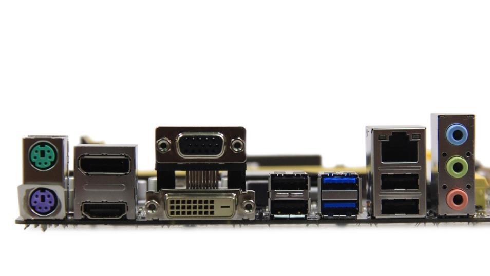 I/O Shield For ASUS B85M-E Q87M-E Motherboard Backplate IO