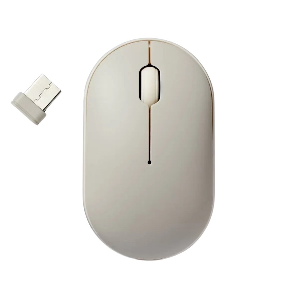 Heyday Compact Wireless Mouse–Bluetooth 5.1,USB Receiver, Portable, Silent Click