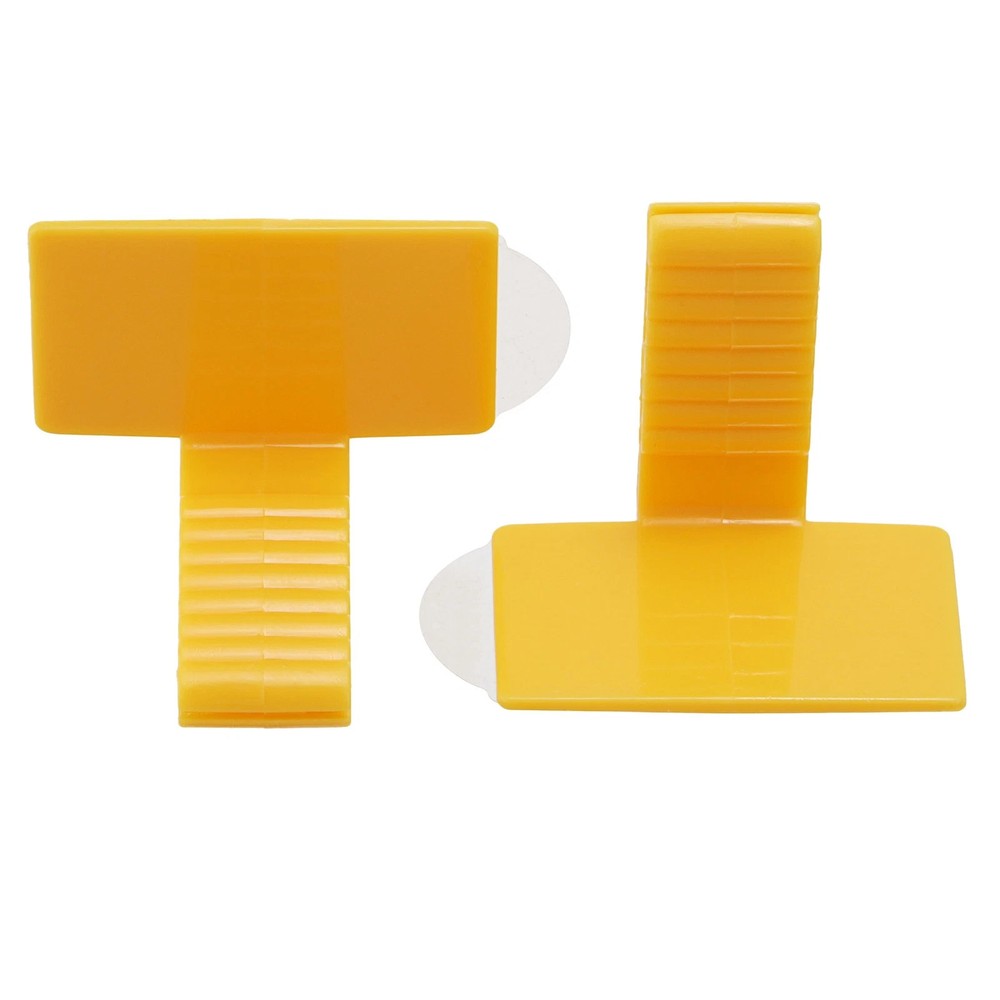 100pcs Autoclavable Adhesive Digital Posterior Sensor Holder Yellow