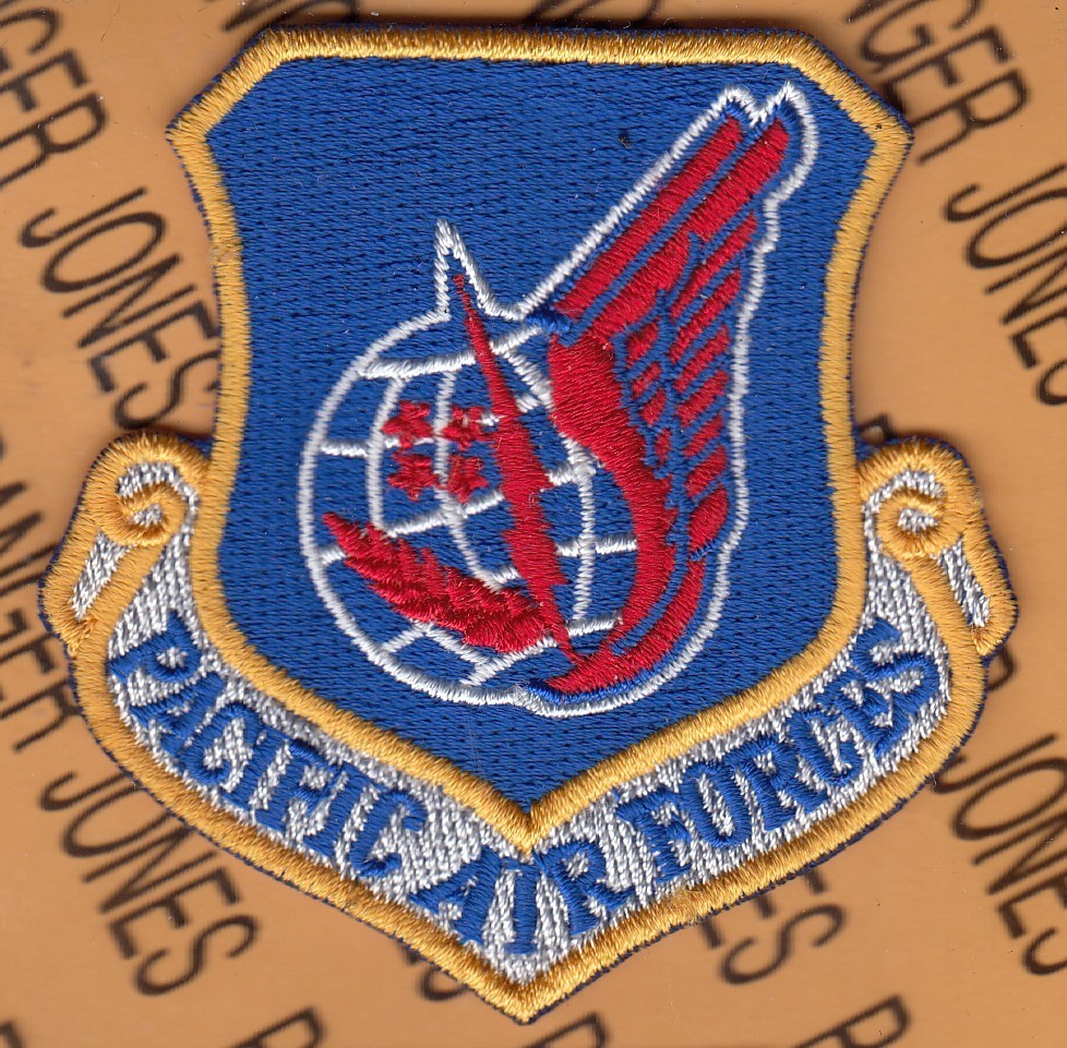 USAF Air Force Pacific PAF RWB ~3.25" patch c/e