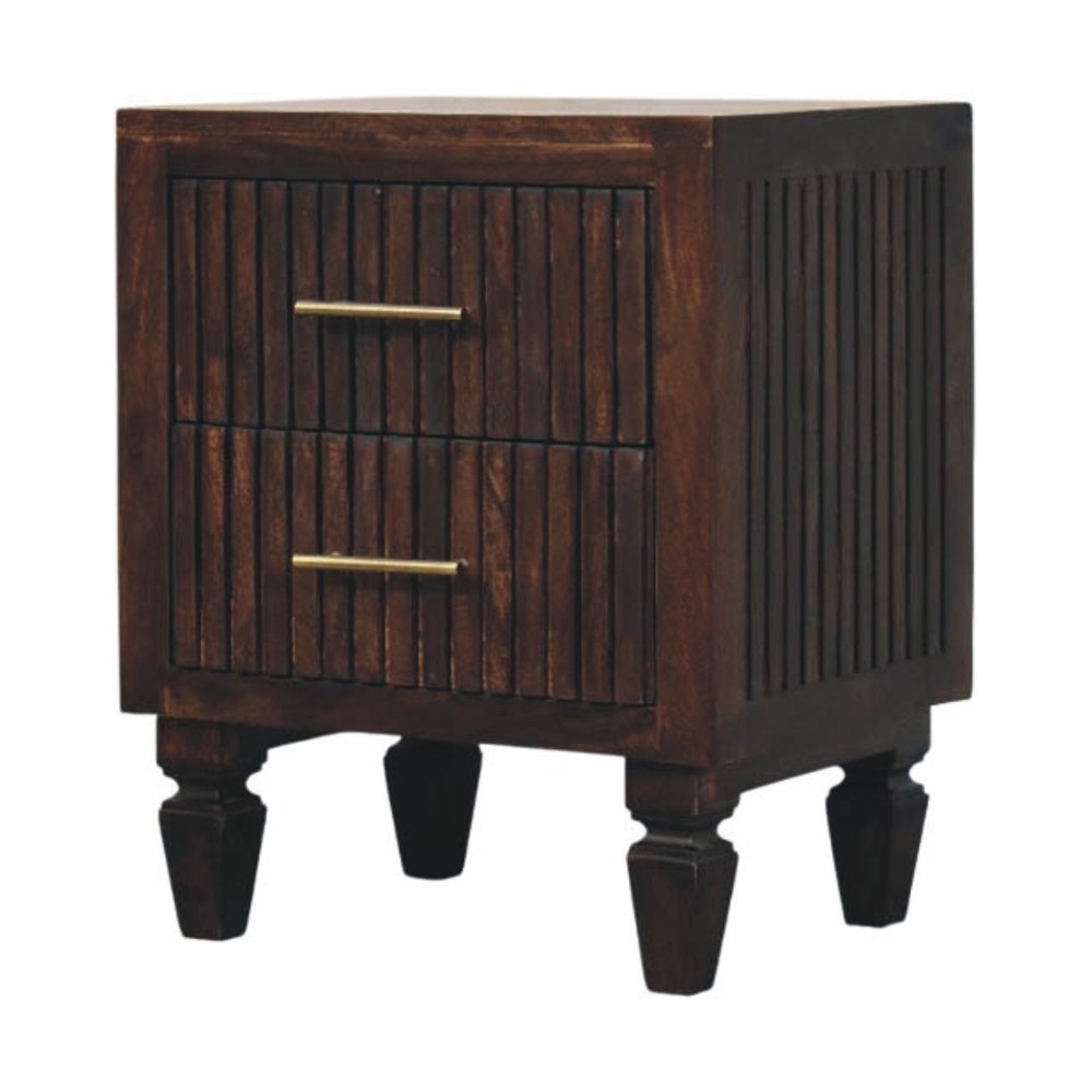 Solid Wood Belmont 2 Drawer Nightstand