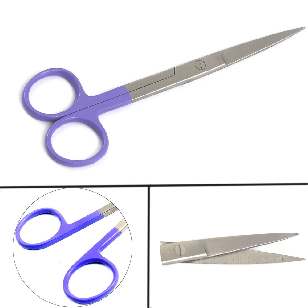 Dissecting Operating Scissors 5.5" Sharp/Sharp Straight Color Handle (Purple)