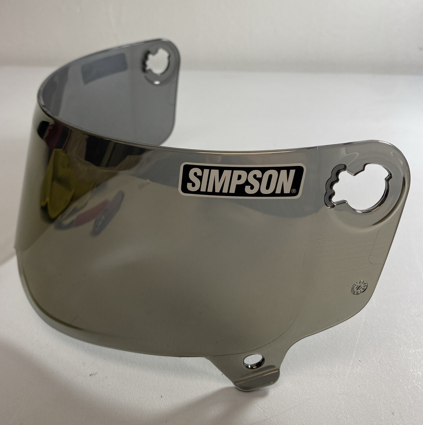 NEW - Simpson Motorcycle 89206MA Outlaw Bandit Helmet Replacement Shield - Gold